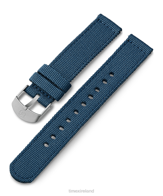Straps | Blue Unisex Timex 18mm Fabric Strap R6JT513