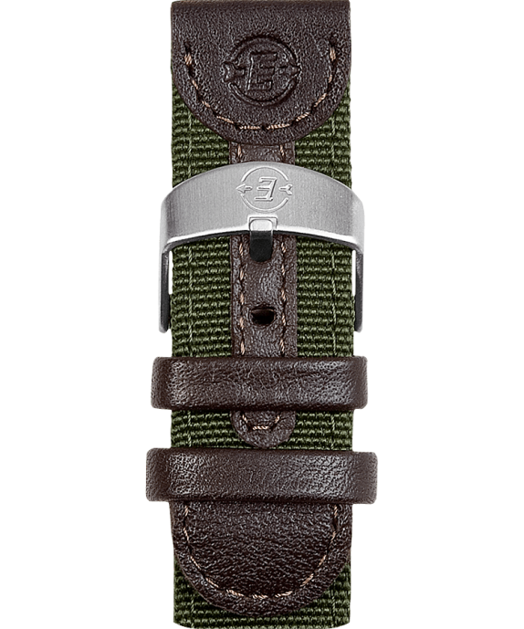 Straps | Green Unisex Timex 20mm Fabric Strap R6JT688