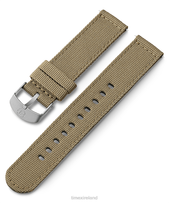 Straps | Tan Unisex Timex 20mm Fabric Strap R6JT526
