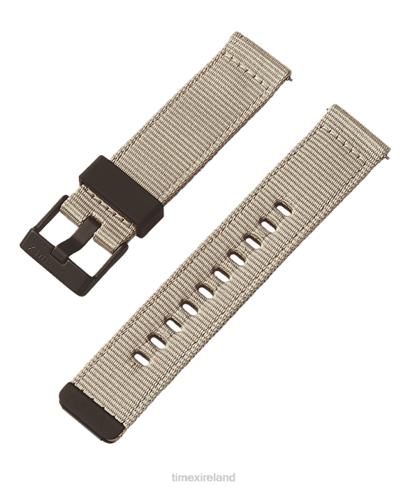 Straps | Tan Unisex Timex 22mm Quick-Release Fabric Strap R6JT519