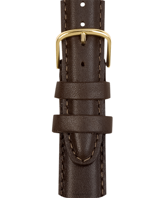Straps | Brown Unisex Timex 18mm Leather Strap R6JT430