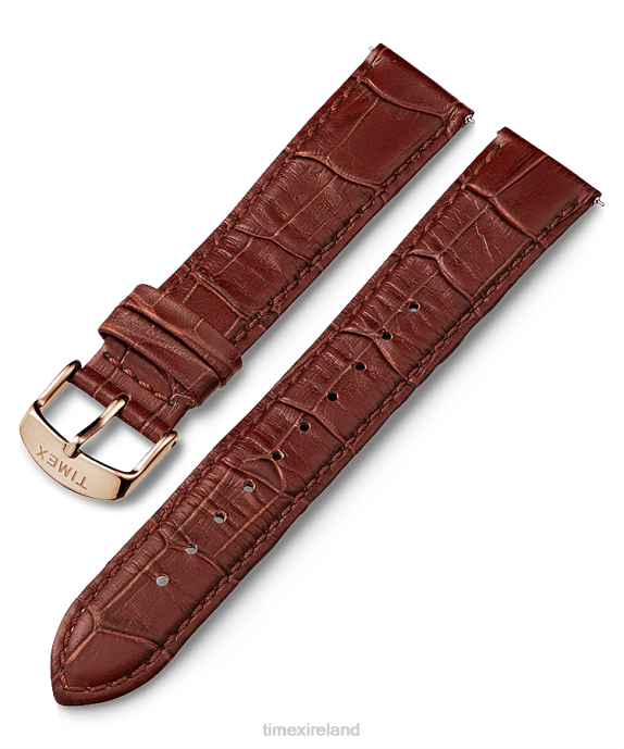 Straps | Brown Unisex Timex 20mm Quick Release Leather Strap R6JT477