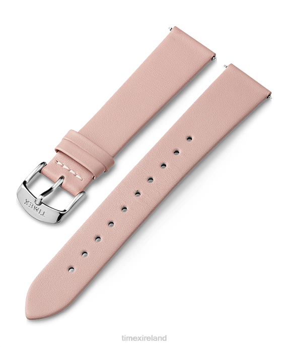 Straps | Pink Unisex Timex 18mm Leather Strap R6JT448