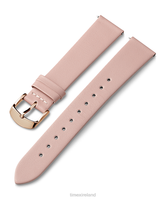 Straps | Pink Unisex Timex 18mm Leather Strap R6JT450