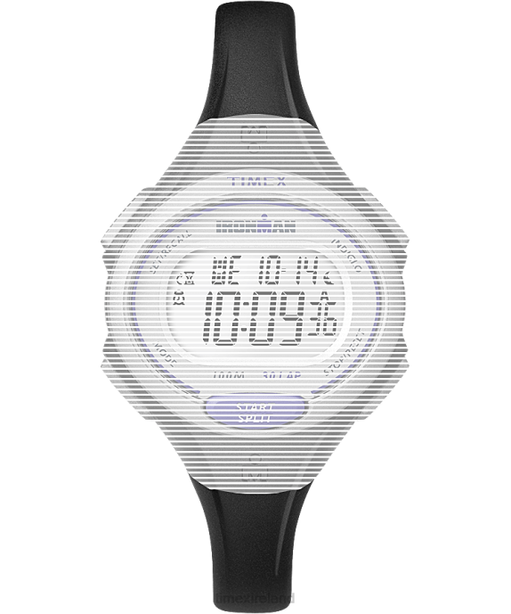 Straps | Black Unisex Timex Replacement 12mm Resin Strap for Ironman Essential 30 Mid-Size R6JT610