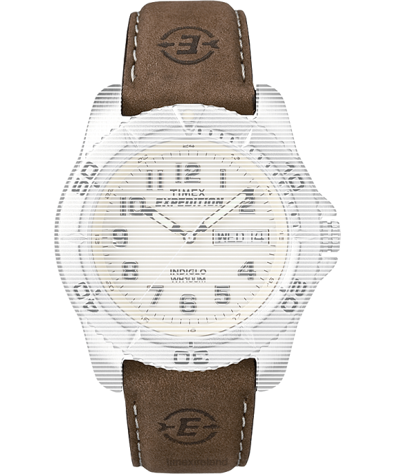 Straps | Brown Unisex Timex Replacement Strap for Expedition Traditional R6JT659