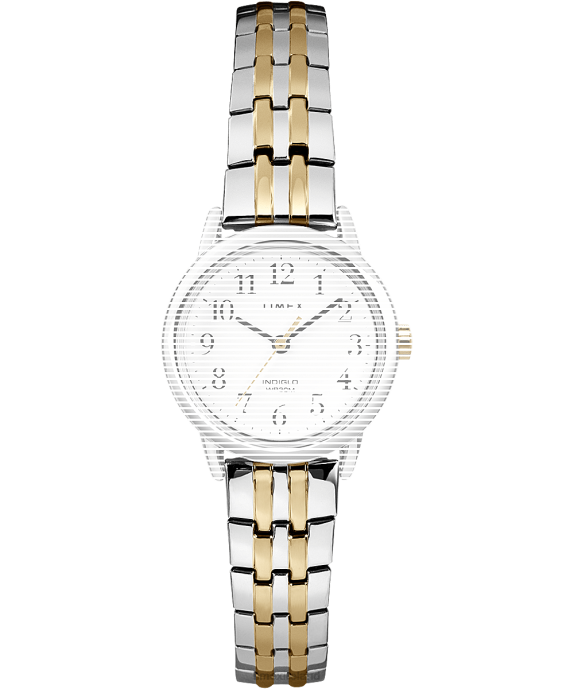 Straps | Two-Tone Unisex Timex Replacement Strap for Easy Reader R6JT657