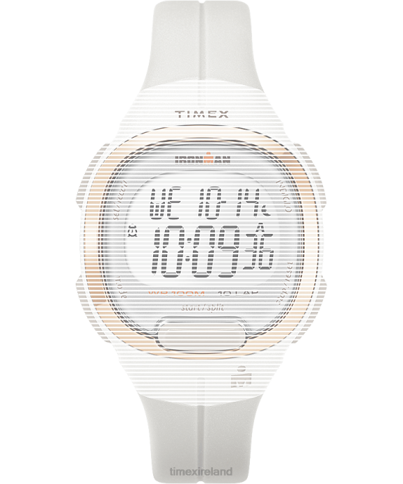 Straps | White Unisex Timex Replacement 12mm Strap for Ironman Transit Mid-Size R6JT631
