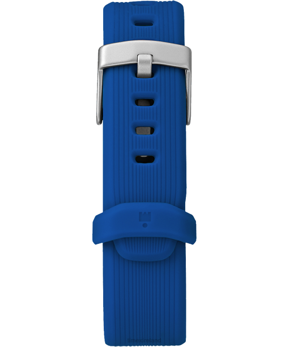 Straps | Blue Unisex Timex 21mm Silicone Strap R6JT695
