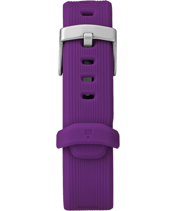 Straps | Purple Unisex Timex 21mm Silicone Strap R6JT605