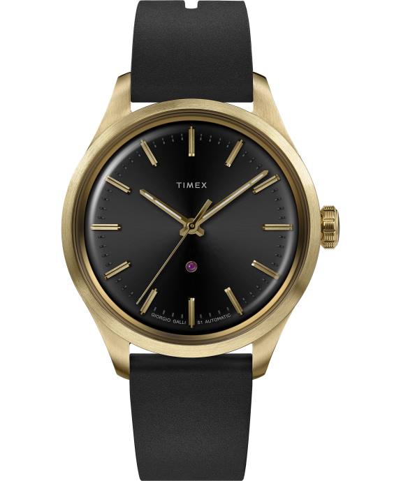 Watches | Gold-Tone/Black Men Timex Giorgio Galli S1 Automatic 38mm Limited Edition R6JT41