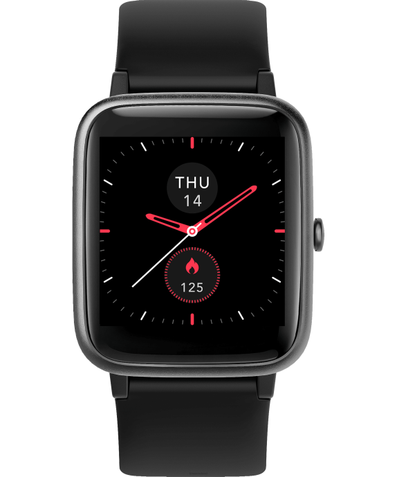 Watches | Black Men Timex iConnect Active+ 38mm PU Strap Smart Watch R6JT245