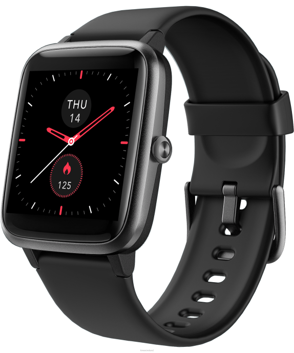 Watches | Black Men Timex iConnect Active+ 38mm PU Strap Smart Watch R6JT245