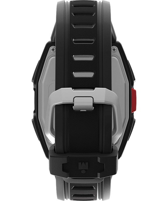 Watches | Black/Red Men Timex IRONMAN T300 Silicone Strap Watch R6JT265