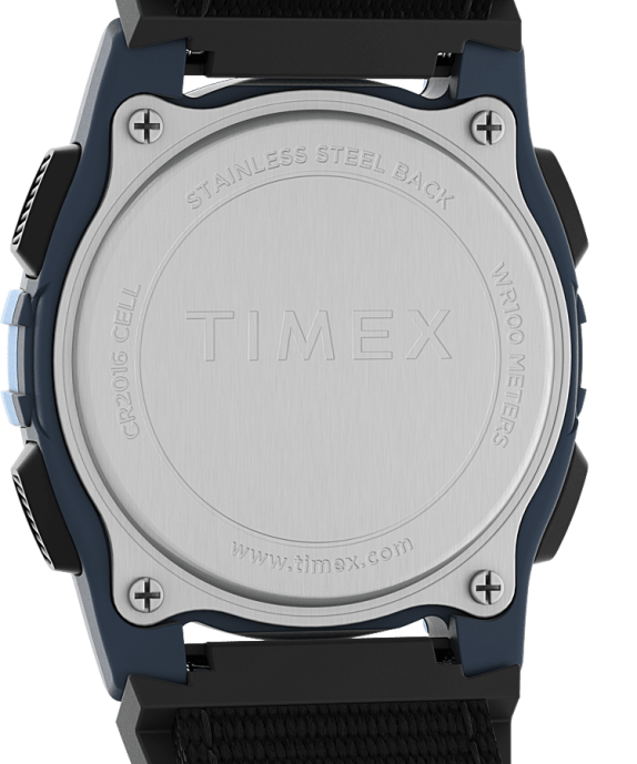 Watches | Blue/Black Men Timex Expedition CAT Midsize 34mm Fabric Strap Watch R6JT258