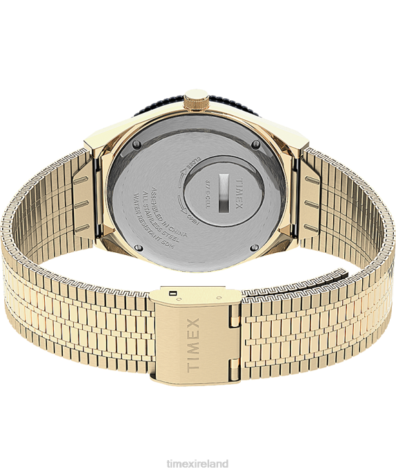 Watches | Gold-Tone/Stainless-Steel/Blue Men Q Timex Reissue 38mm Stainless Steel Bracelet Watch R6JT127