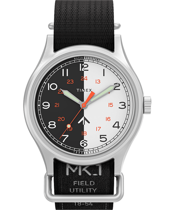 Watches | Stainless-Steel/Black/Other Men Timex x Todd Snyder MK1 40mm Fabric Strap Watch R6JT1