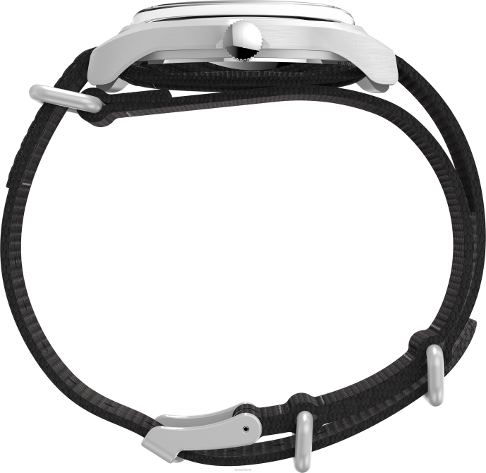 Watches | Stainless-Steel/Black/Other Men Timex x Todd Snyder MK1 40mm Fabric Strap Watch R6JT1