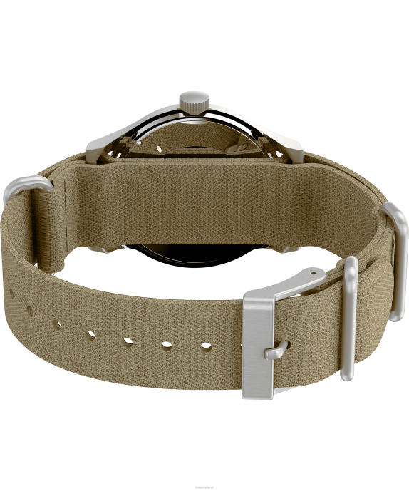 Watches | Tan Men Timex x Nigel Cabourn 36mm Fabric Strap Watch Set R6JT37