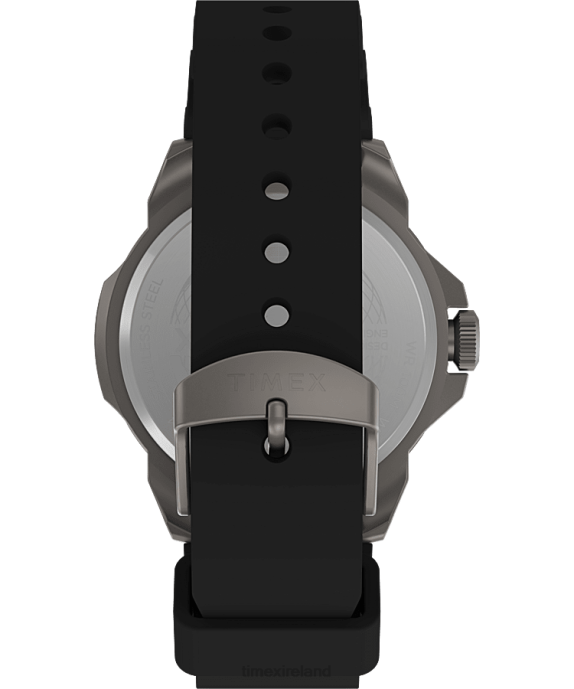 Watches | Titanium/Black Men Timex Expedition North Ridge 41mm Silicone Strap Watch R6JT7