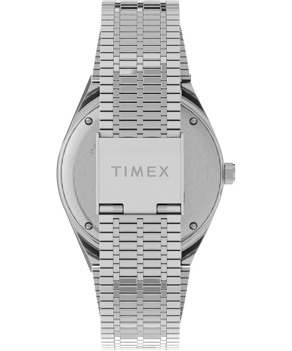 Watches | Stainless-Steel/Blue Men Q Timex Reissue 38mm Stainless Steel Bracelet Watch R6JT297