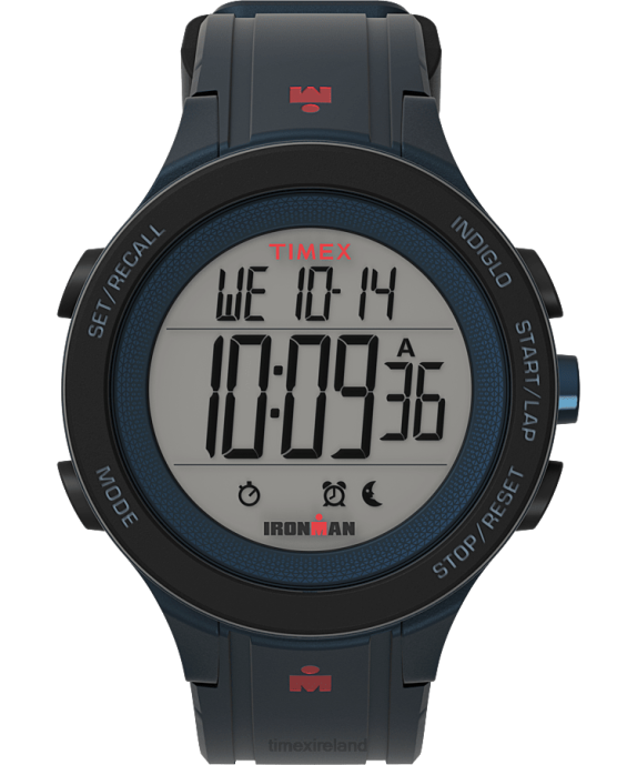 Watches | Blue Men Timex IRONMAN T200 42mm Silicone Strap Watch R6JT273