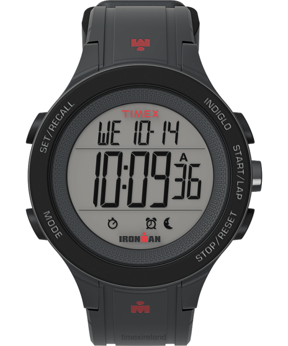 Watches | Gray Men Timex IRONMAN T200 42mm Silicone Strap Watch R6JT274