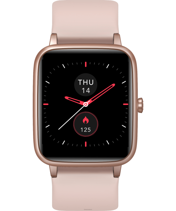 Watches | Pink/Rose-Gold-Tone Men Timex iConnect Active+ 38mm PU Strap Smart Watch R6JT271