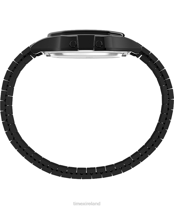 Watches | Black Men Timex T80 34mm Stainless Steel Expansion Band Watch R6JT171