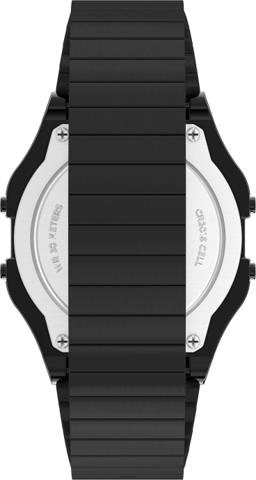 Watches | Black Men Timex T80 34mm Stainless Steel Expansion Band Watch R6JT171