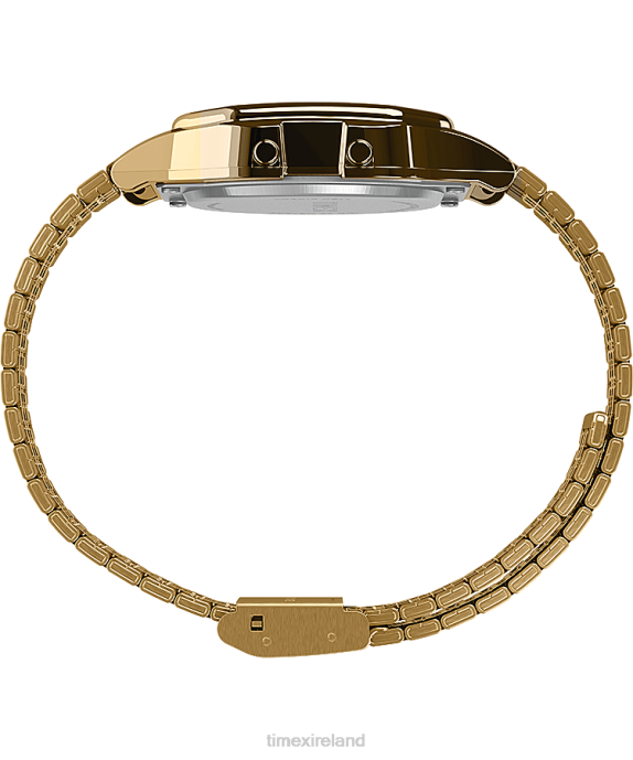 Watches | Gold-Tone Men Timex T80 34mm Stainless Steel Bracelet Watch R6JT172