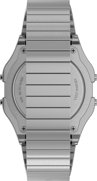 Watches | Silver-Tone Men Timex T80 34mm Stainless Steel Expansion Band Watch R6JT166