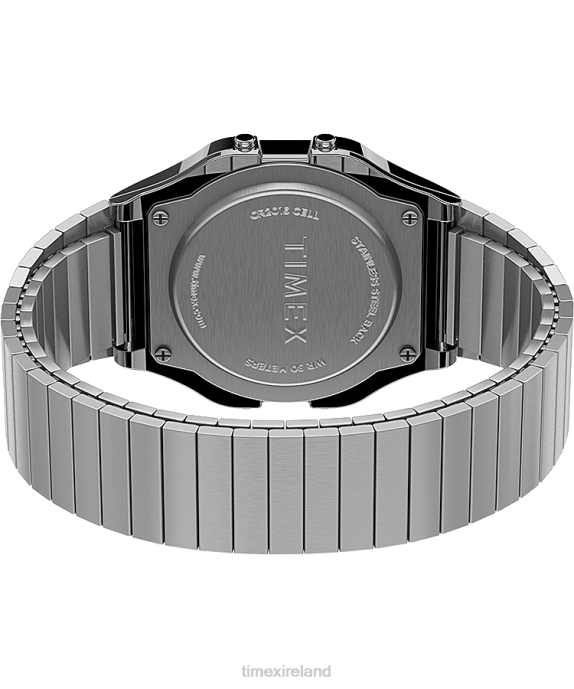 Watches | Silver-Tone Men Timex T80 34mm Stainless Steel Expansion Band Watch R6JT166