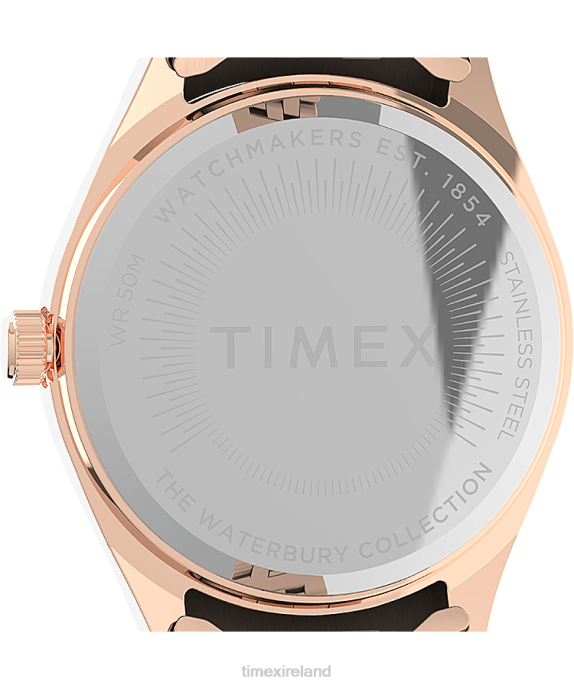 Watches | Rose-Gold-Tone/Pink Women Timex Legacy Boyfriend 36mm Stainless Steel Bracelet Watch R6JT340
