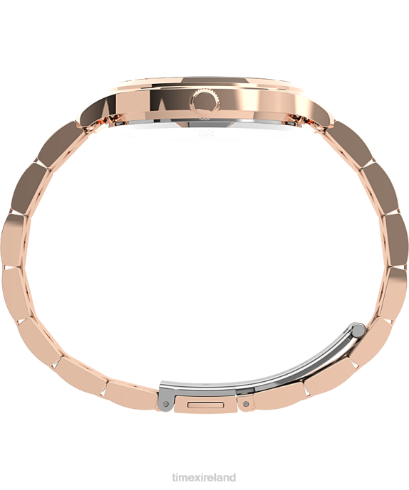 Watches | Rose-Gold-Tone/Pink Women Timex Peyton 36mm Stainless Steel Bracelet Watch R6JT339