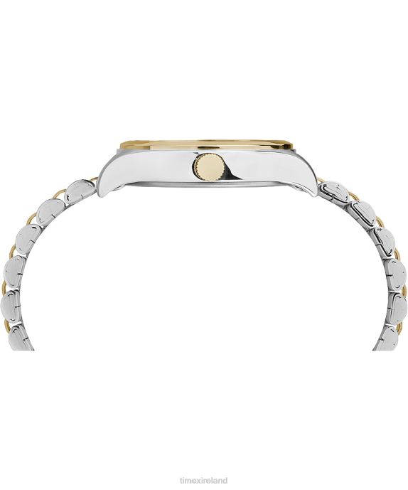 Watches | Two-Tone/White Women Timex Waterbury Traditional 34mm Stainless Steel Bracelet Watch R6JT373