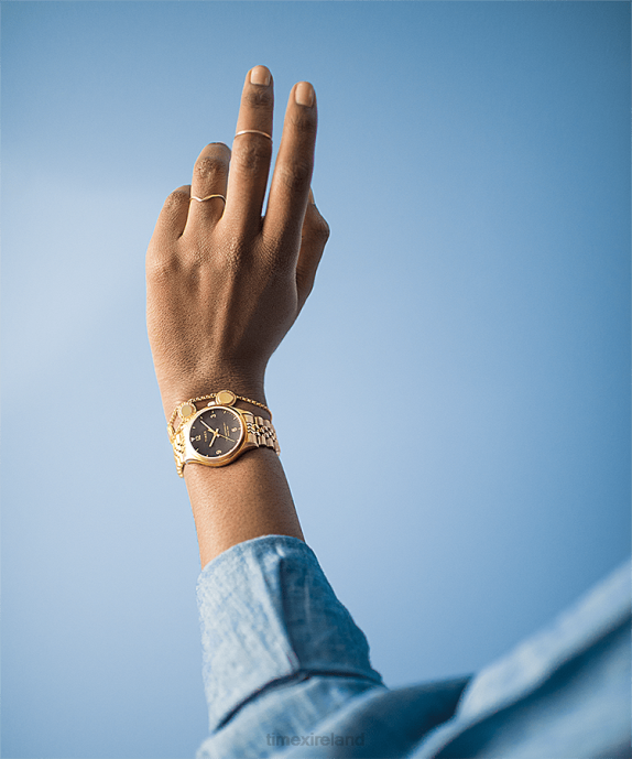 Watches | Two-Tone/White Women Timex Waterbury Traditional 34mm Stainless Steel Bracelet Watch R6JT373
