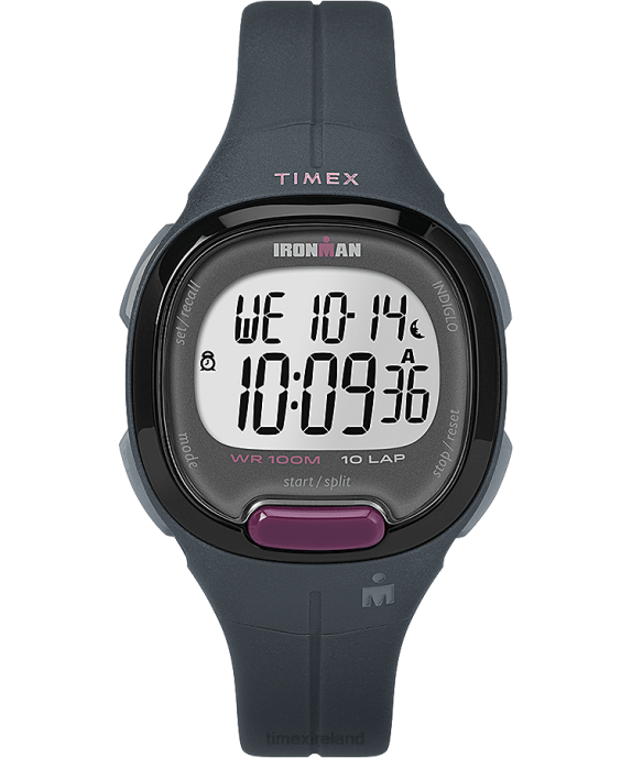 Watches | Gray/Black Women Timex Ironman Transit 33mm Mid-Size Resin Strap Watch R6JT412